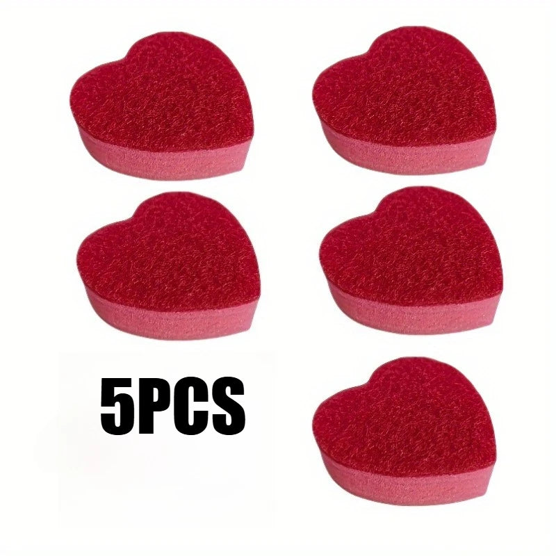 Non-Scratch Kitchen Scrub Sponges for Dishes & Stovetop Kitchen Scrub Sponge Peaceful Pleasures Health and Wellness 5Pcs