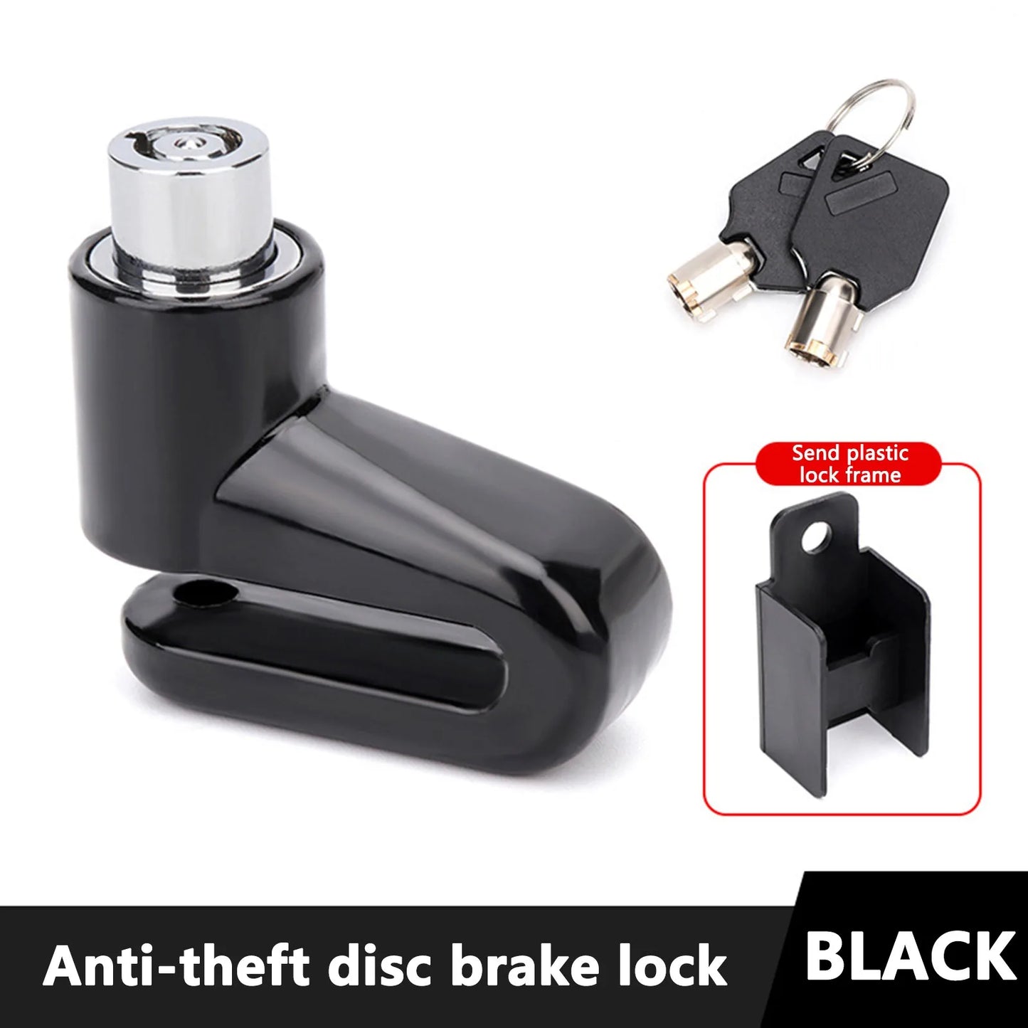 Disc Brake Lock Anti-Theft – Scooter, Bike & Motorcycle