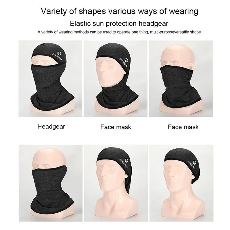 X-TIGER Cycling Neck Gaiter Face Scarf – UV & Sweat Protection
