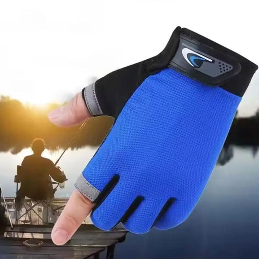 Ice Silk Fingerless UV Gloves for Cycling, Fishing & Driving Fingerless Sport Gloves Peaceful Pleasures Health and Wellness