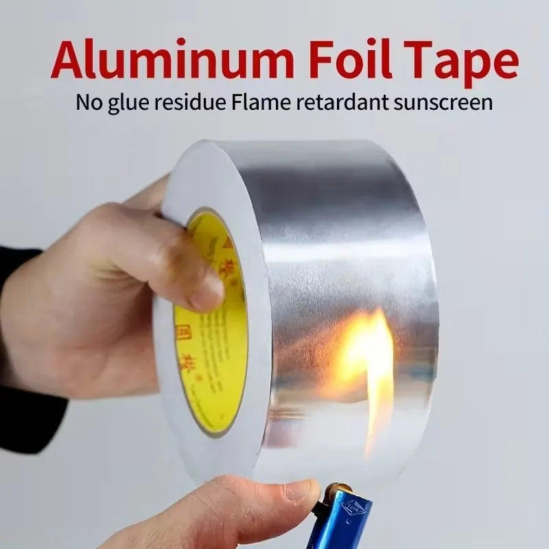 Aluminum Foil Tape – High Temp Waterproof Pipe Repair Seal