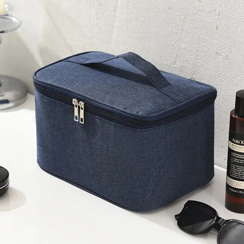 Men's Large Double Layer Travel Toiletry Bag – Oxford Wash Bag