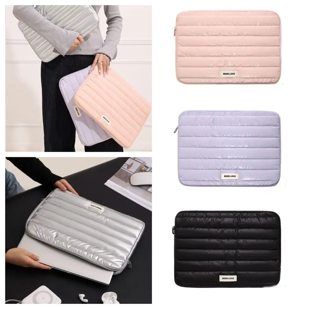 14Inch Laptop Sleeve Cover Bag Soft Case Lightweight Computer Protective Case Korean Style Notebook Sleeve Pouch Tablet Supplies Peaceful Pleasures Health and Wellness