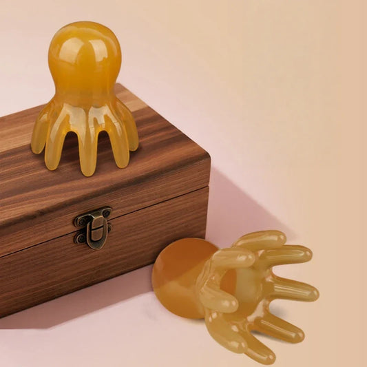 Octopus Head Massager Comb – Portable Gua Sha Scalp Tool Scalp Massage Tool Oasis Select
