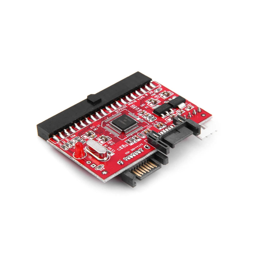PCB+Metal IDE To SATA Converter SATA To IDE Adapter Bidirectional Conversion Card Computer Hard Disk Motherboard Conversion Card Peaceful Pleasures Health and Wellness