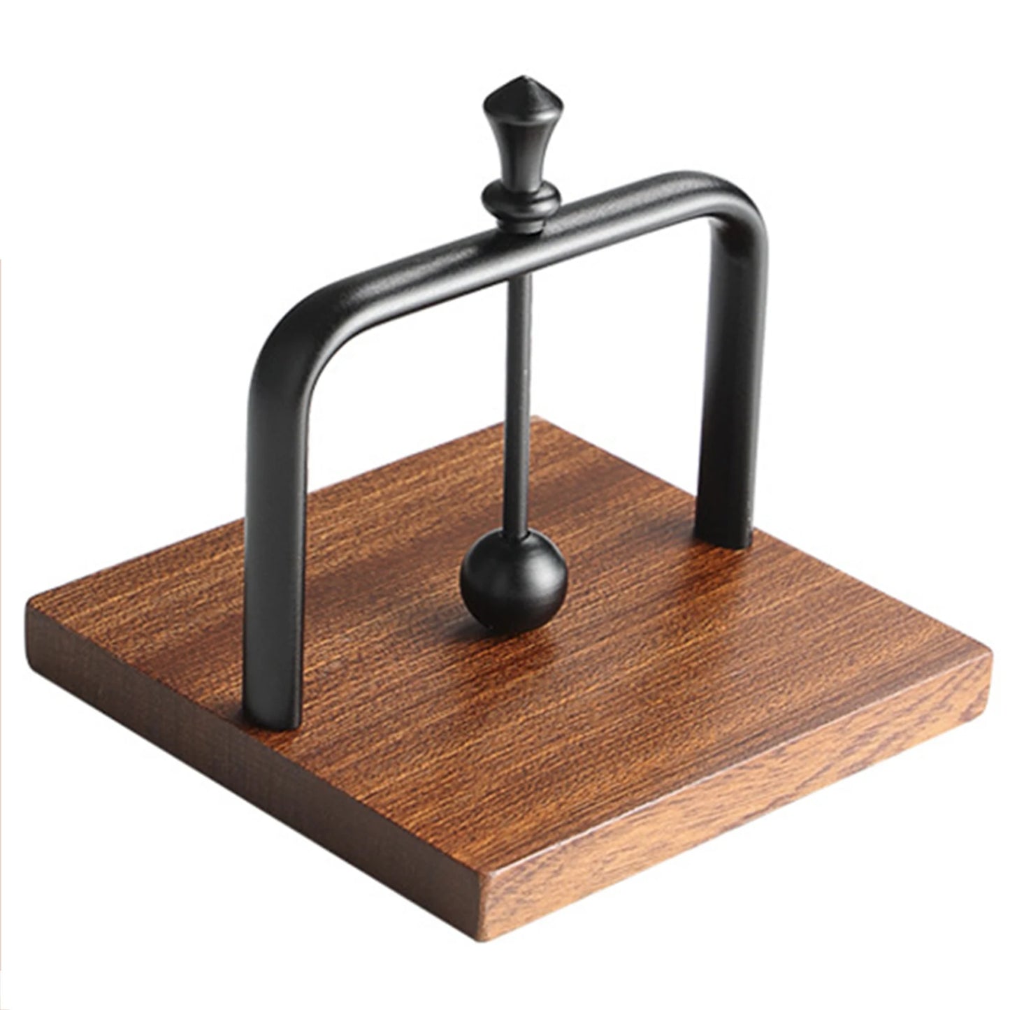 Cafe Napkin Holder Western Restaurant Paper Towel Holder Solid Wood Hotel Paper Towel Box Homestay Tabletop Paper Towel Holder Peaceful Pleasures Health and Wellness Black