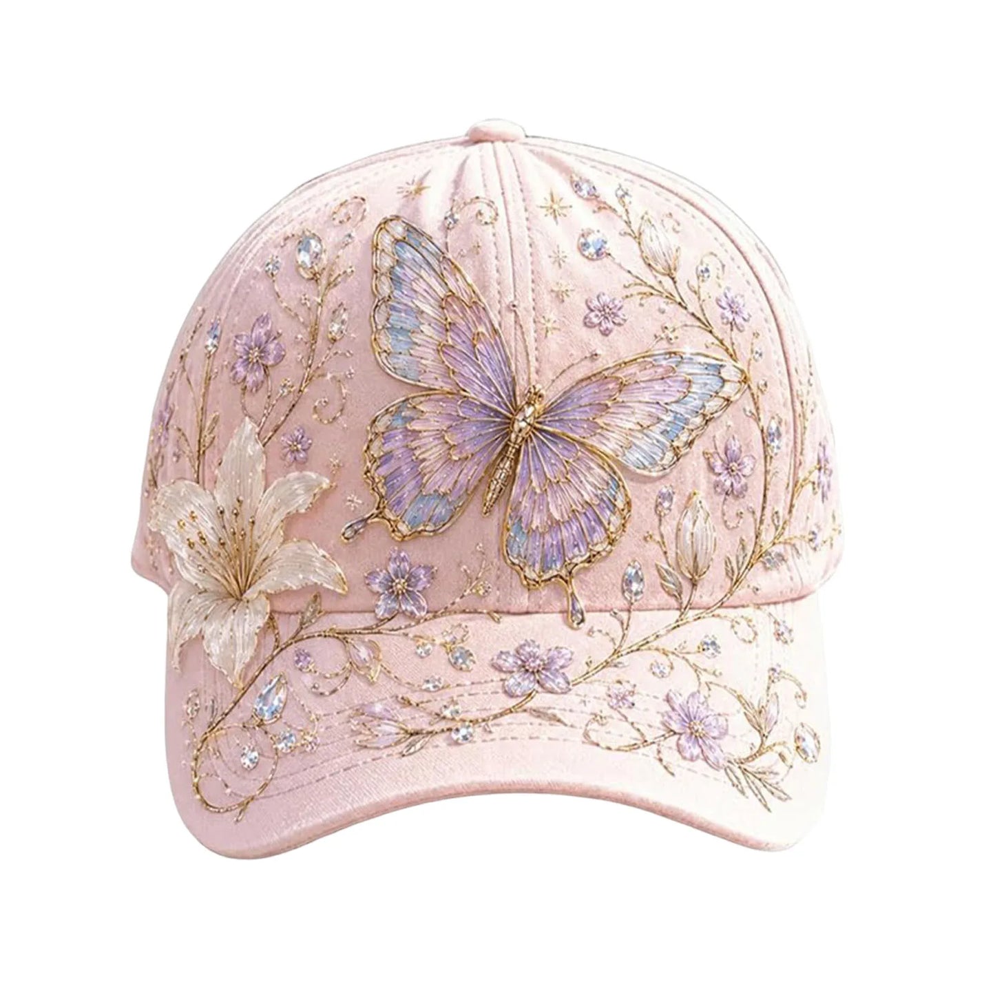 Garden Morning Baseball Cap Adjustable Baseball Hat Lightweight Breathable Casual Sun Hat for Summer Travel Outdoor Sports Peaceful Pleasures Health and Wellness Other