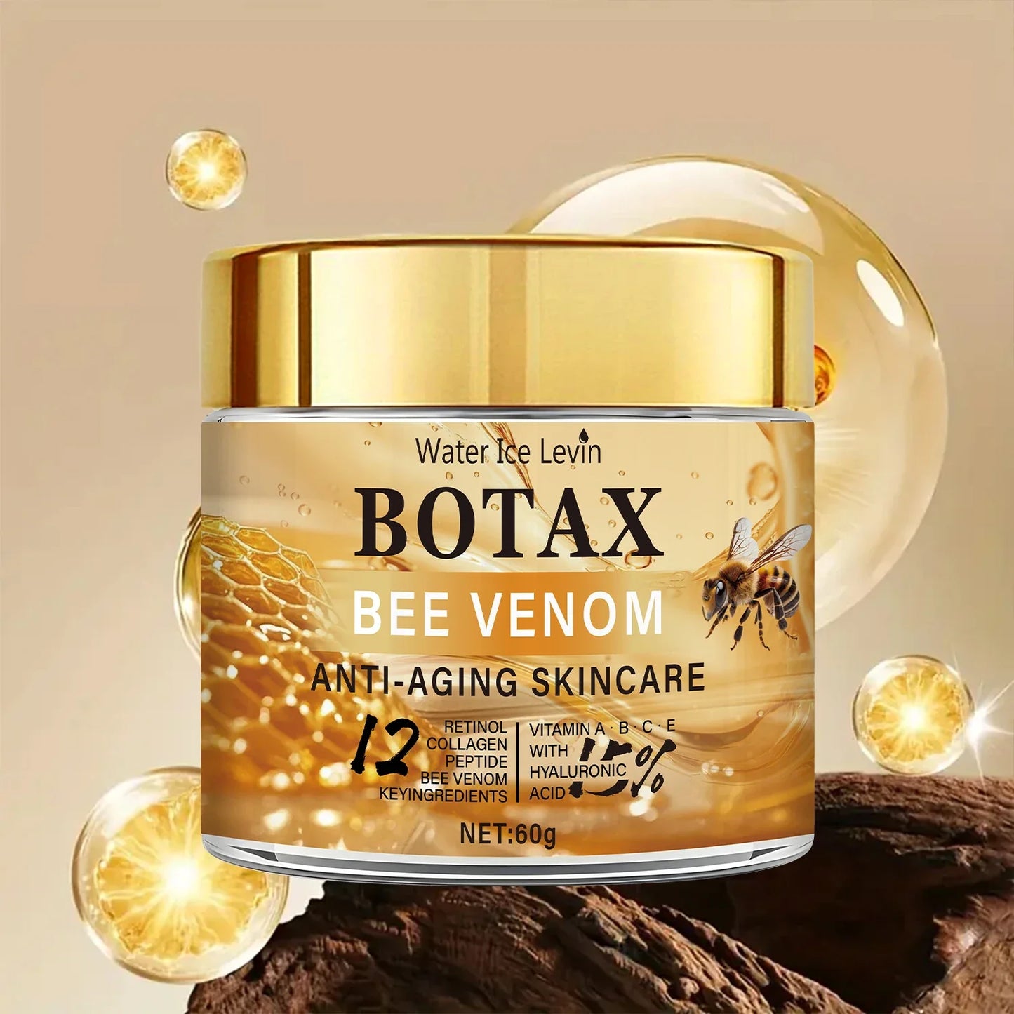 Bee Venom Firming Cream – Collagen, Retinol & Hyaluronic Acid