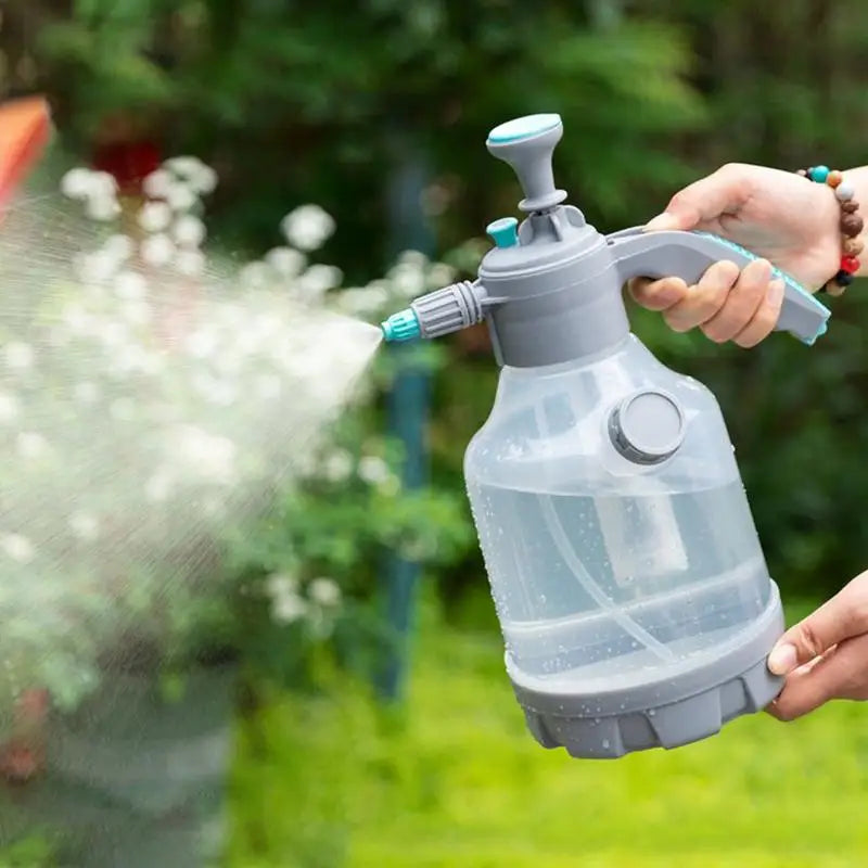 Pump up Sprayer Fine Mist Spray Bottle Small cleaning pot Handheld Plant Mister Watering Can Indoor Cleaning Supply for Garden Peaceful Pleasures Health and Wellness