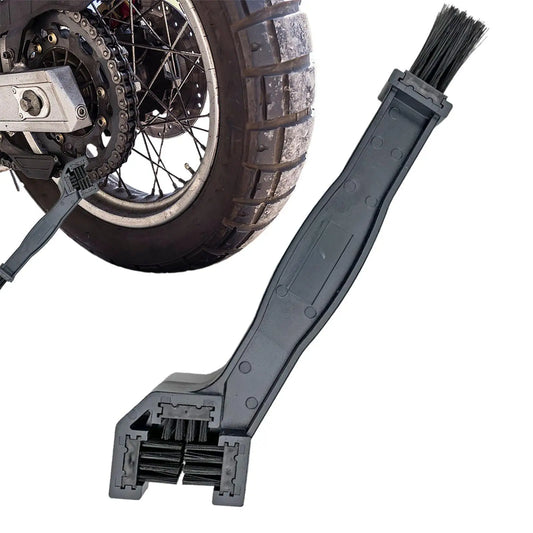 Motorcycle & Bike Chain Cleaning Brush – 360° Rotating Bristles Chain Cleaning Brush Peaceful Pleasures Health and Wellness