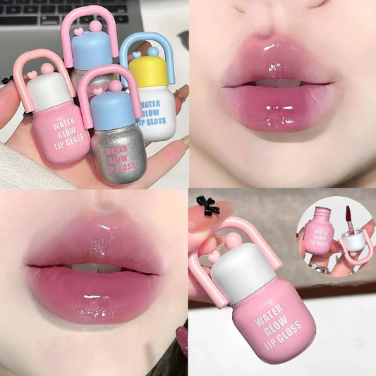 Mirror Lip Gloss Glaze | Glass Lip Tint, Hydrating & Long-Lasting Mirror Lip Gloss Peaceful Pleasures Health and Wellness