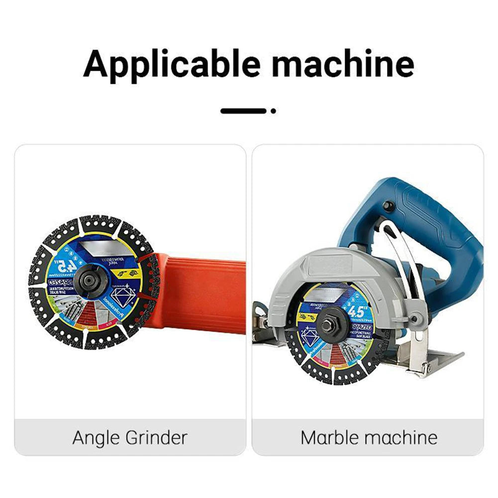 Multi-Material Cutting Blades Cut Metal Tile Stone Plastic Angle Grinder Saw Blades For Alloy Cast Iron Marble Tool Accessories Peaceful Pleasures Health and Wellness