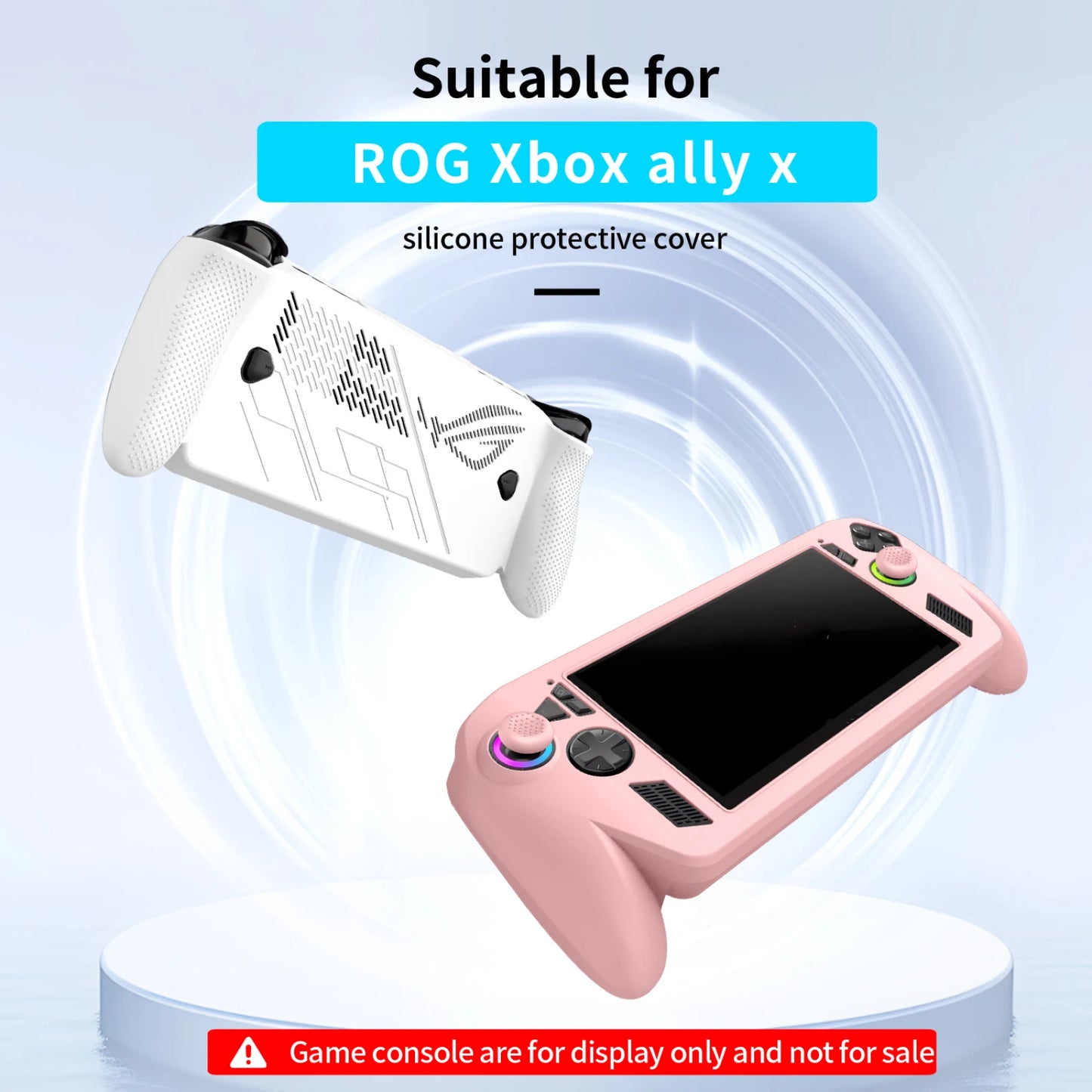Full-Body Cover For ROG Xbox Ally X Fully Wrap Silicon Soft Protective Shockproof Cover With Support For ROG Xbox AllyX Peaceful Pleasures Health and Wellness