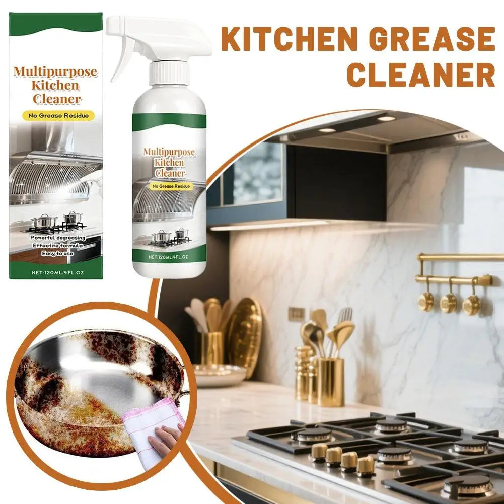 Heavy-Duty Kitchen Degreaser Spray – Grease & Oil Stain Remover