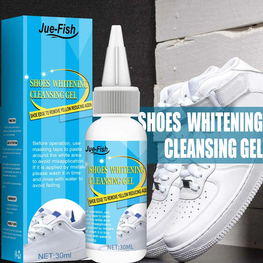 Jue-Fish White Shoe Cleaning Gel | Sneaker Stain & Yellow Remover Shoe Cleaning Gel Peaceful Pleasures Health and Wellness