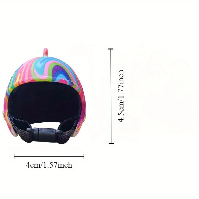 Funny Chicken Helmet – Sun & Rain Pet Costume for Hens & Birds
