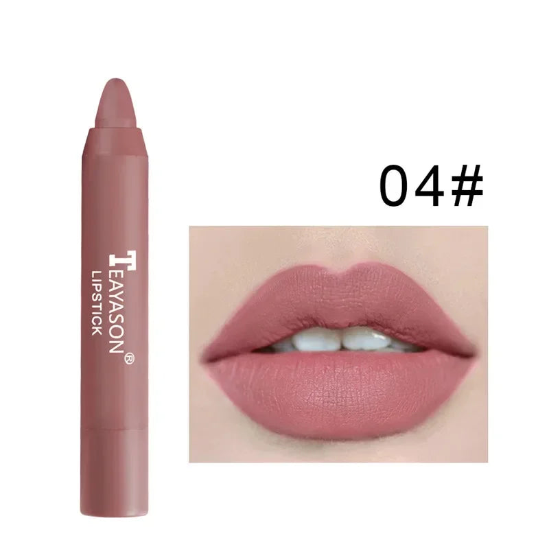 3-Piece Velvet Matte Lipstick Set – Waterproof Long-Lasting Color