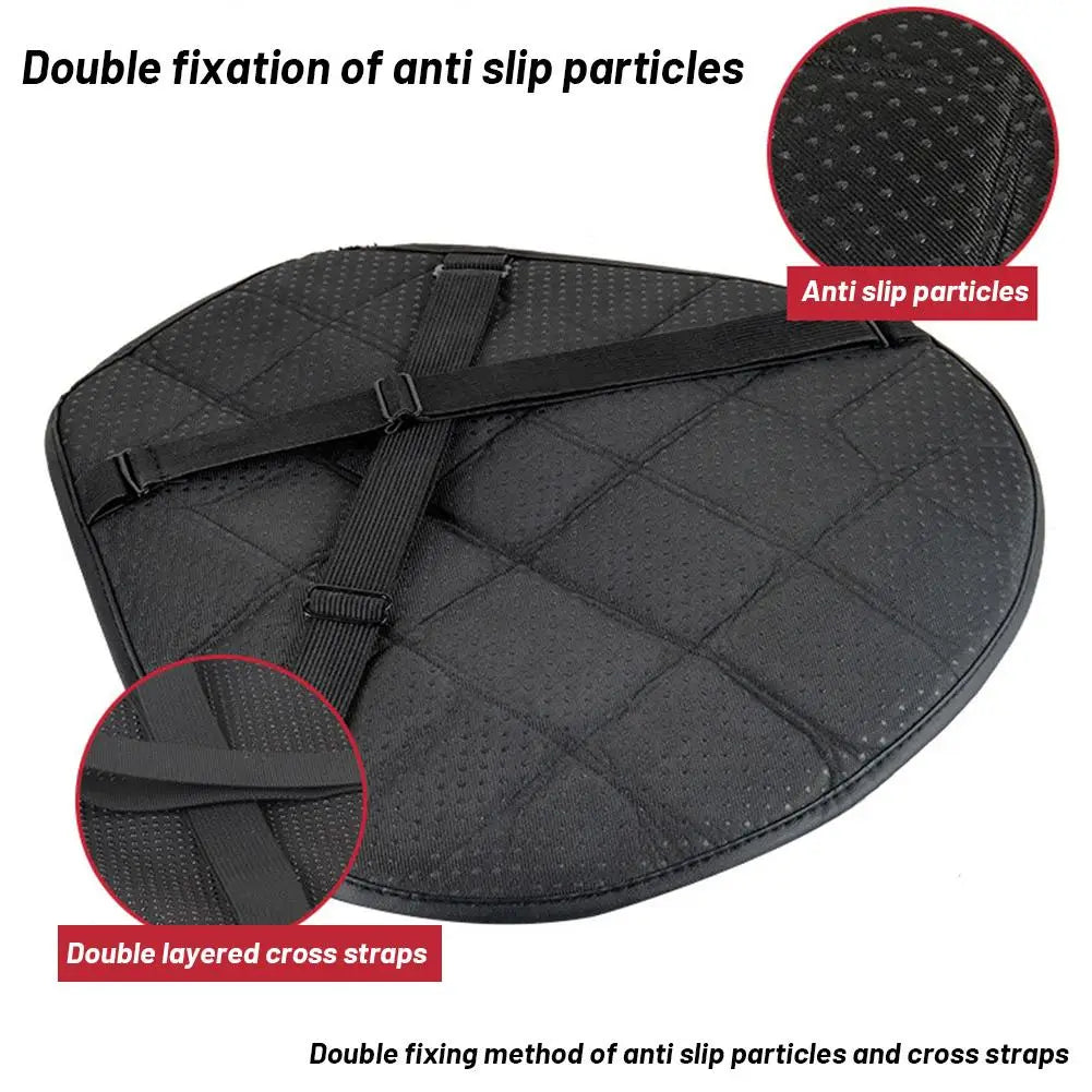 3D Seat Motorcycle Seat Cushion Anti Slip Motorbike Comfort Sunscreen Gel Seat Cushion Motorcycle Accessories Peaceful Pleasures Health and Wellness