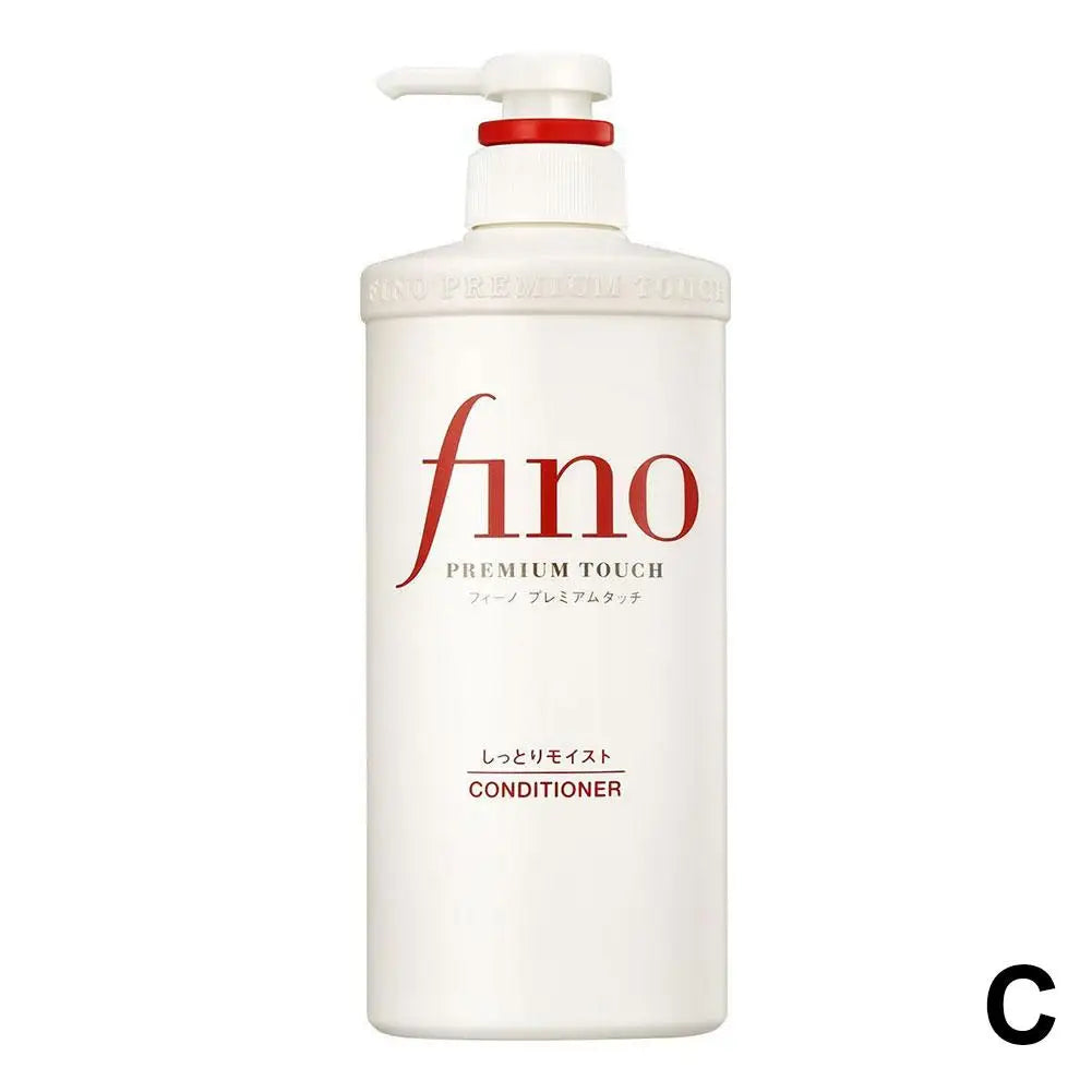 Fino Shampoo Conditioner 550ml Oil Control Volumizing Smooth Hair Mask Repair Dry Damaged Hair Moisturizing Nourishing Treatment Peaceful Pleasures Health and Wellness 550ml B
