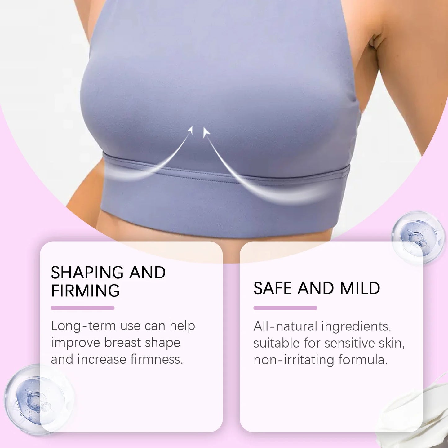 OceAura Breast Firming Cream – Lifting, Moisturizing & Nourishing