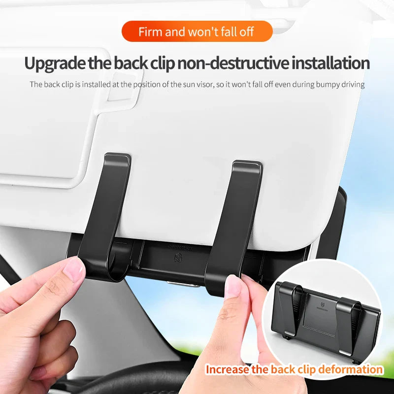 Car Sun Visor Glasses Case – Anti-Scratch Sunglasses Holder