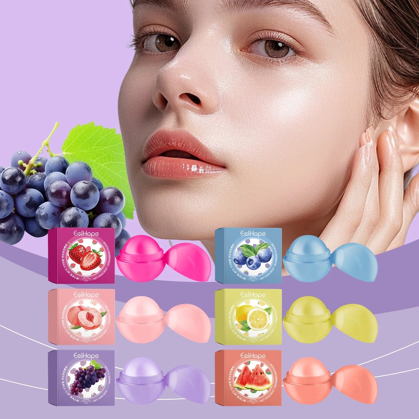 Eelhope Fruity Strawberry Lip Balm – Deep Moisture All Seasons