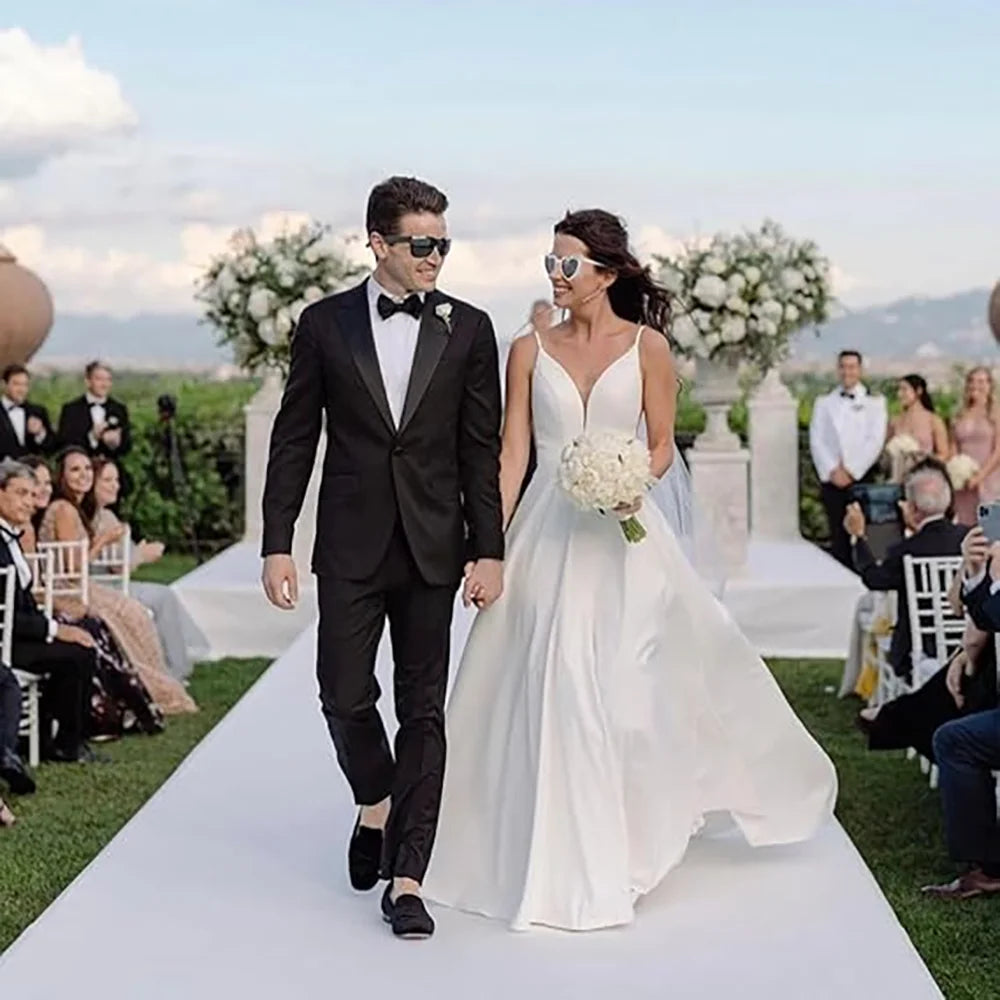 Just Married Bride & Groom Glasses | Wedding Party Accessories Wedding Party Glasses Peaceful Pleasures Health and Wellness