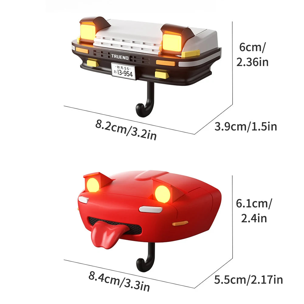 AE86 Car Creative Hook Headlight Key Storage Rack Keychain Holder for Vehicle Decoration key holder Peaceful Pleasures Health and Wellness