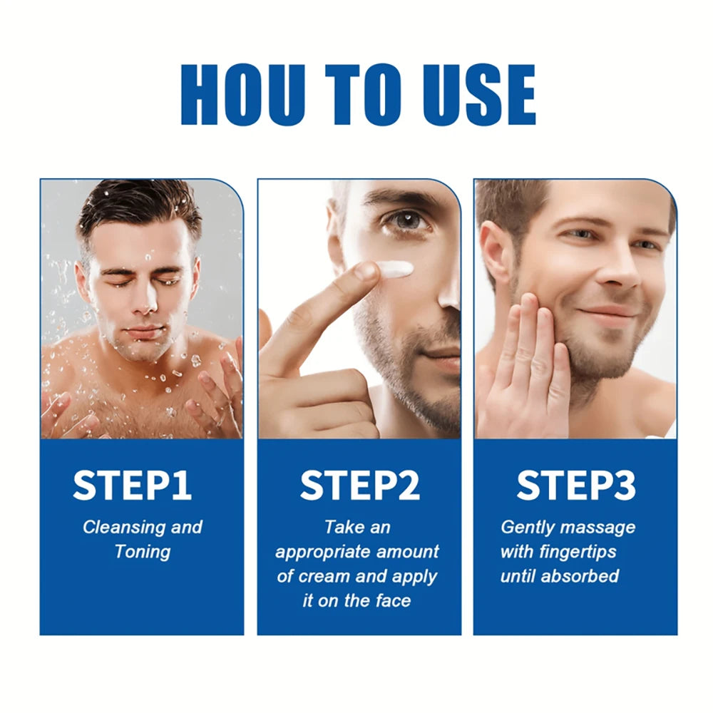 SUYARUN Retinol & Collagen Face Cream for Men - Anti-Aging Hydrating Moisturizer, Firming & Revitalizing Skincare. Peaceful Pleasures Health and Wellness