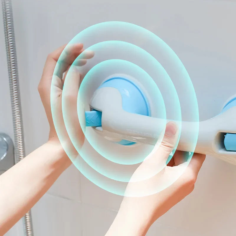 Bathroom Safety armrest No Drill strong suction cup children's bathtub handle Anti Slip Toilet Support Handle for Elderly Peaceful Pleasures Health and Wellness
