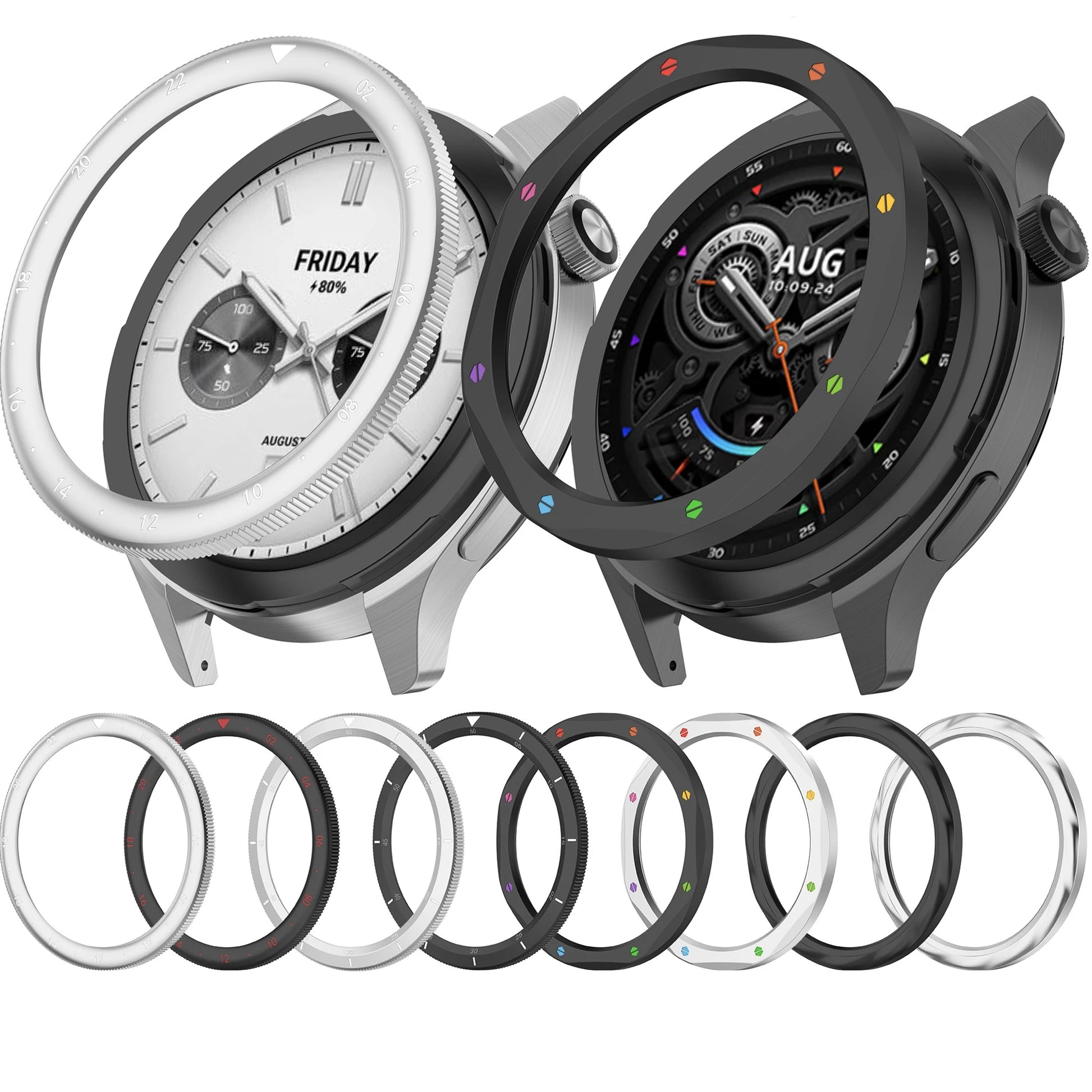 Ergonomic Design Bezel For Xiaomi Watch S4 Metal Bezel For Mi Watch S3 Watch Replacement Bezel Case Comfortable To Wear Peaceful Pleasures Health and Wellness
