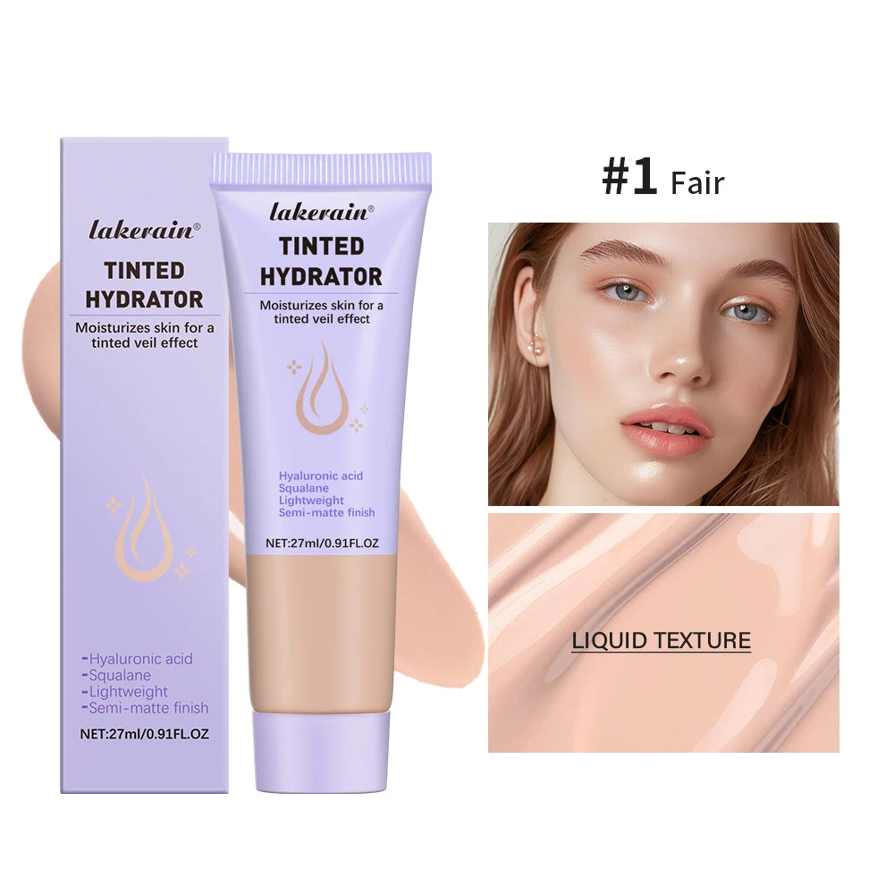 High Coverage CC cream Foundation Tinted Hydrator Matte Finish Light Oil-Free Moisturizing Makeup Hyaluronic Acid Sheer Peaceful Pleasures Health and Wellness 1
