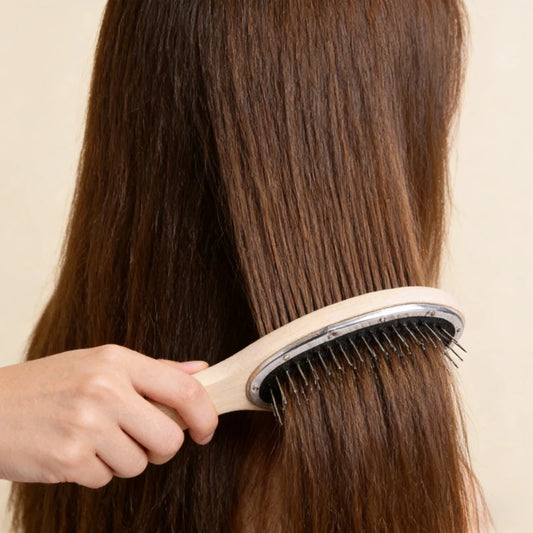 1pc Professional Brush For Wig Anti Static Steel Comb for Tangle Hair Extensions Training Salon Tools Peaceful Pleasures Health and Wellness