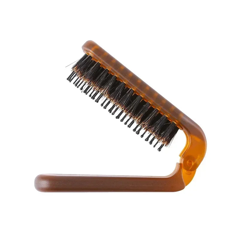 Foldable Hair Comb Scalp Brush Travel Essentials Portable Hair Brush Anti Static Head Massage Combs Dropshipping Peaceful Pleasures Health and Wellness
