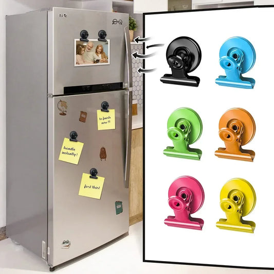 Round Magnetic Clips 31mm – Strong Metal Magnet Clips 10/20pk Magnetic Clips Oasis Select
