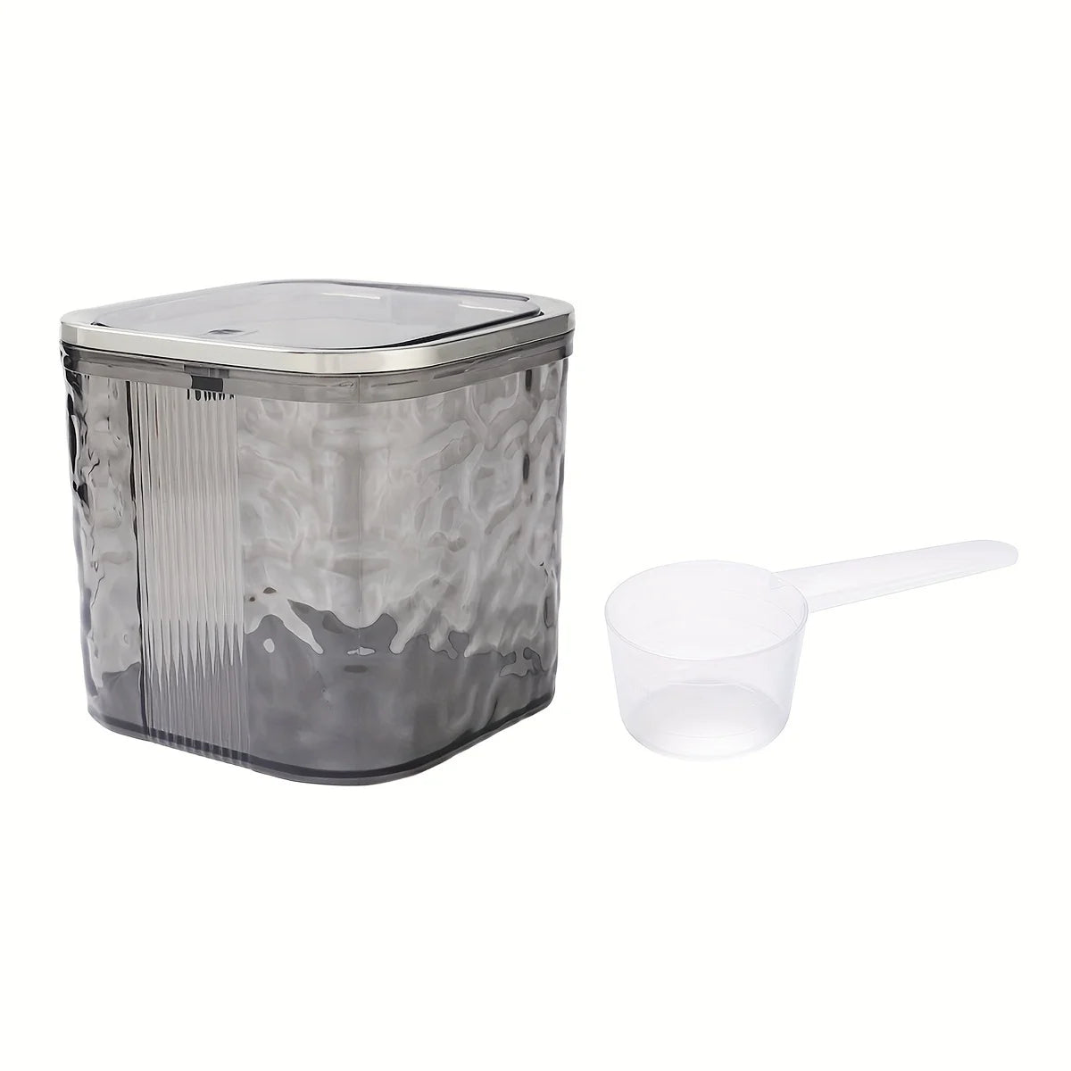 Laundry & Dishwasher Pods Container – Waterproof Square PET Storage Box for Laundry Room Organization