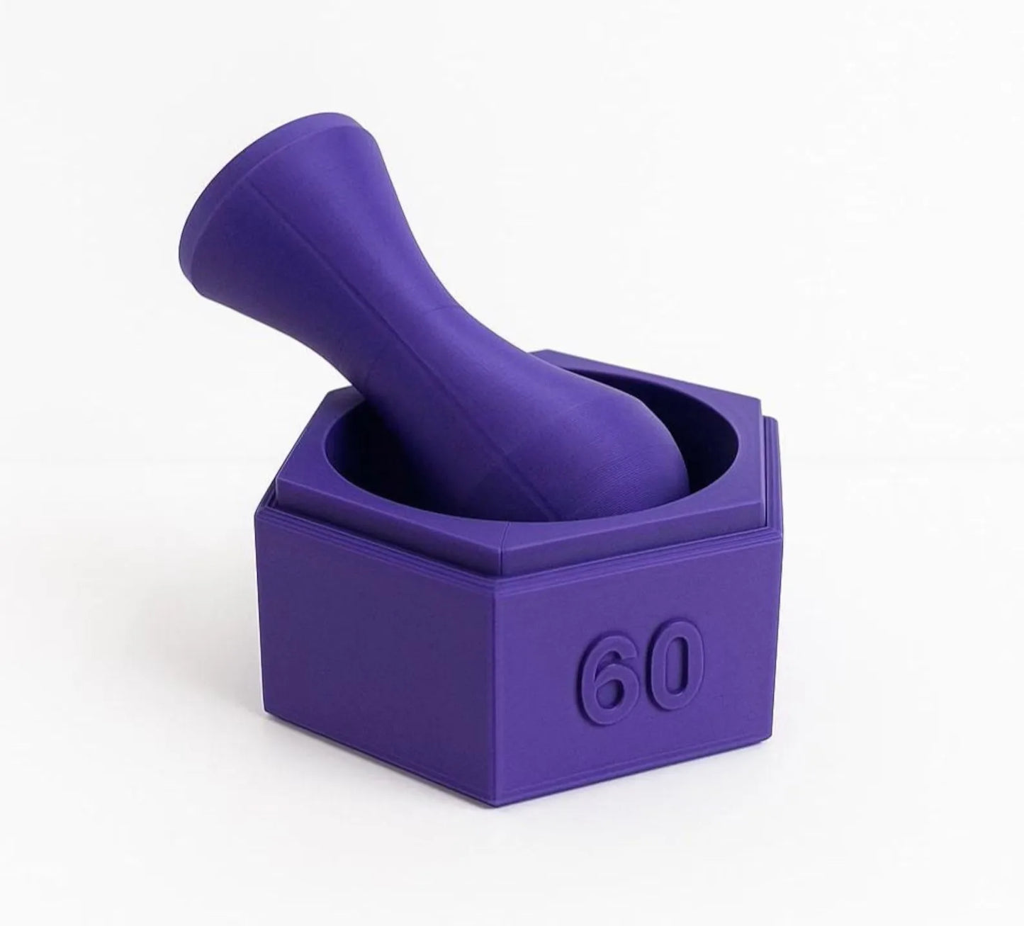3D Printed Sphere Clay Mould – Ball & Half-Sphere 10–80mm Clay Sphere Mould Peaceful Pleasures Health and Wellness 60mm