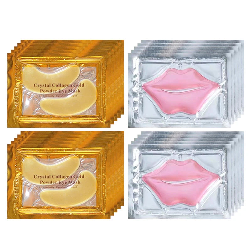 SADOER Collagen Eye & Lip Mask Set | Anti-Aging, Dark Circles