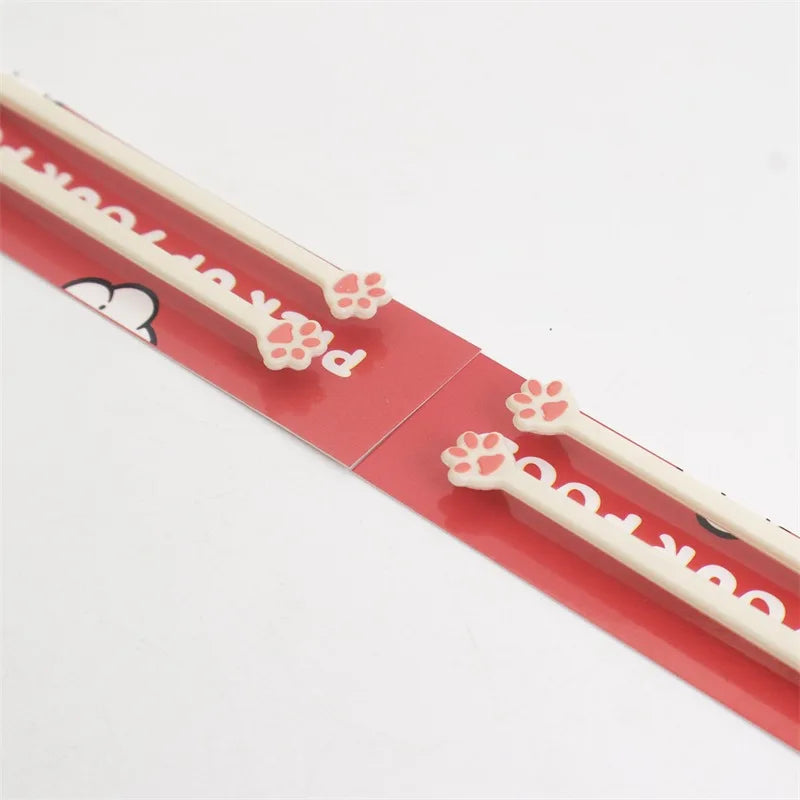 Cat Paw Chopsticks for Kids Beginners, Baby Eating Helper Training Chopsticks with Non-Slip Tips, Home Kitchen Sushi Chopstick Peaceful Pleasures Health and Wellness