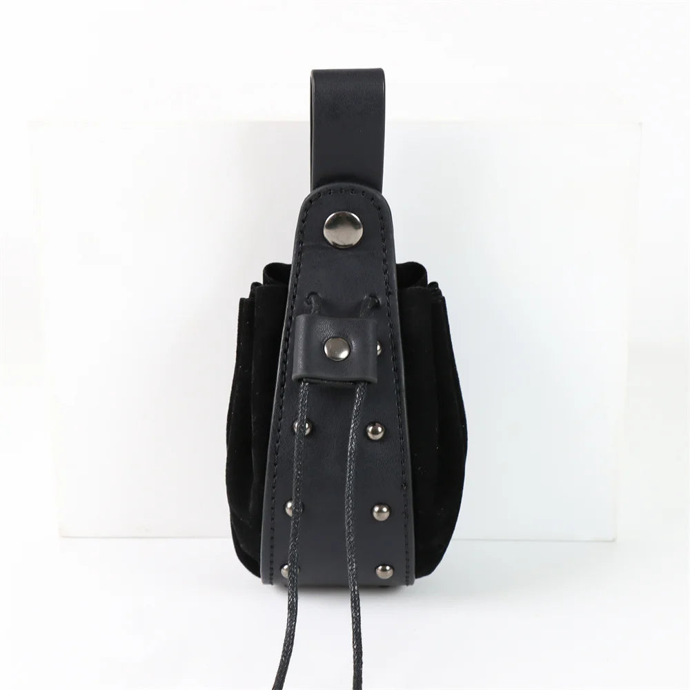 Cosplay Medieval Retro Belt Renaissance Copper Coin Waist Bag Viking