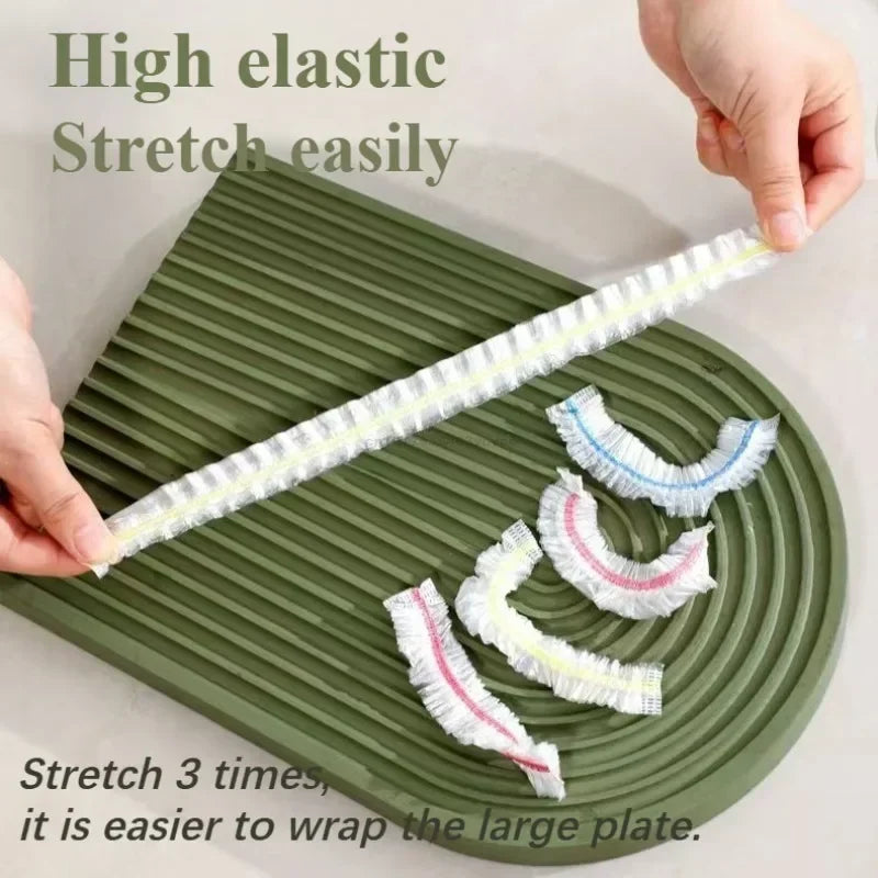 Reusable Elastic Food Covers for Bowls & Plates | HDPE/LDPE