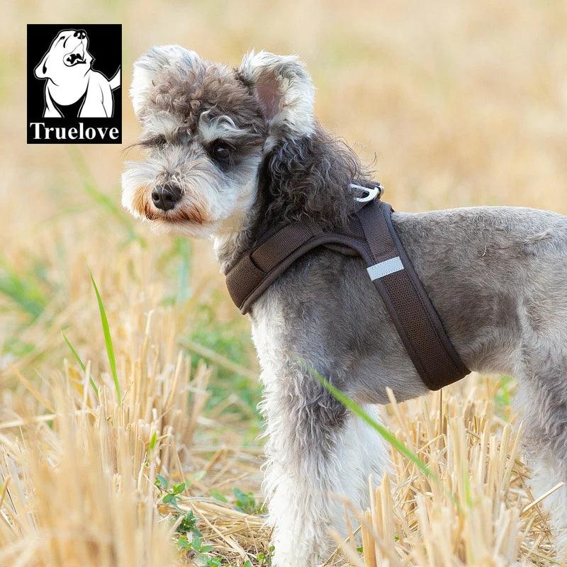 Truelove Easy to Take-on Dog Harness Soft Material Fashion Design Adjustable Reflective Pet Har TLH3013 TLH30131 Peaceful Pleasures Health and Wellness