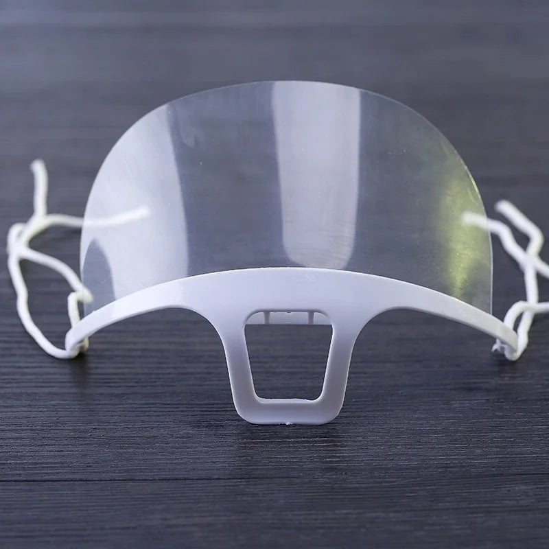 Transparent Anti Fog Kitchen Face Shield Mask Restaurant Catering