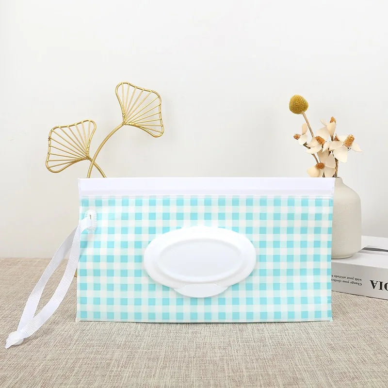 EVA Baby Wet Wipes Bag | Portable Refillable Stroller Holder