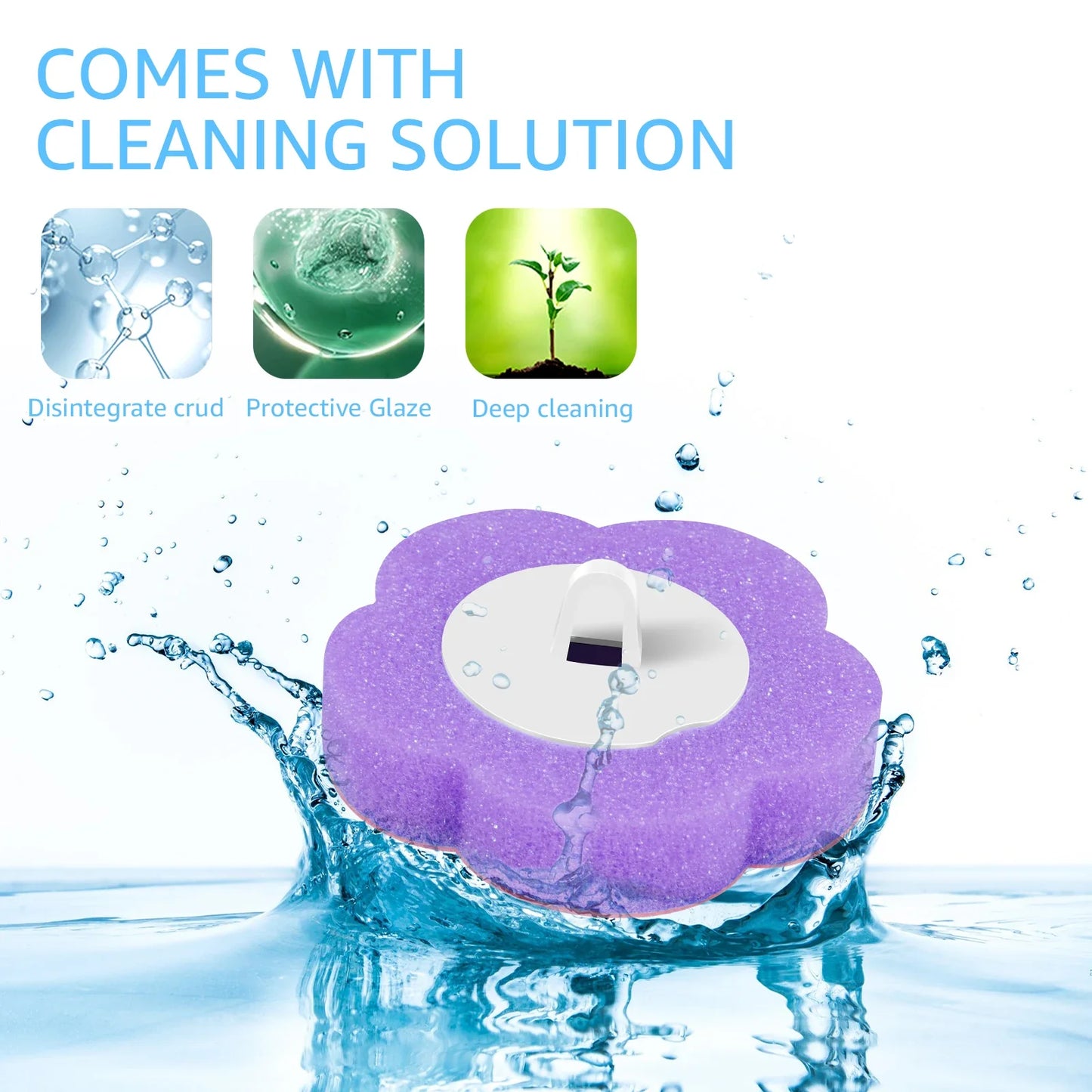 Wall-Mounted Disposable Toilet Brush Set | 18/36 Replacement Heads