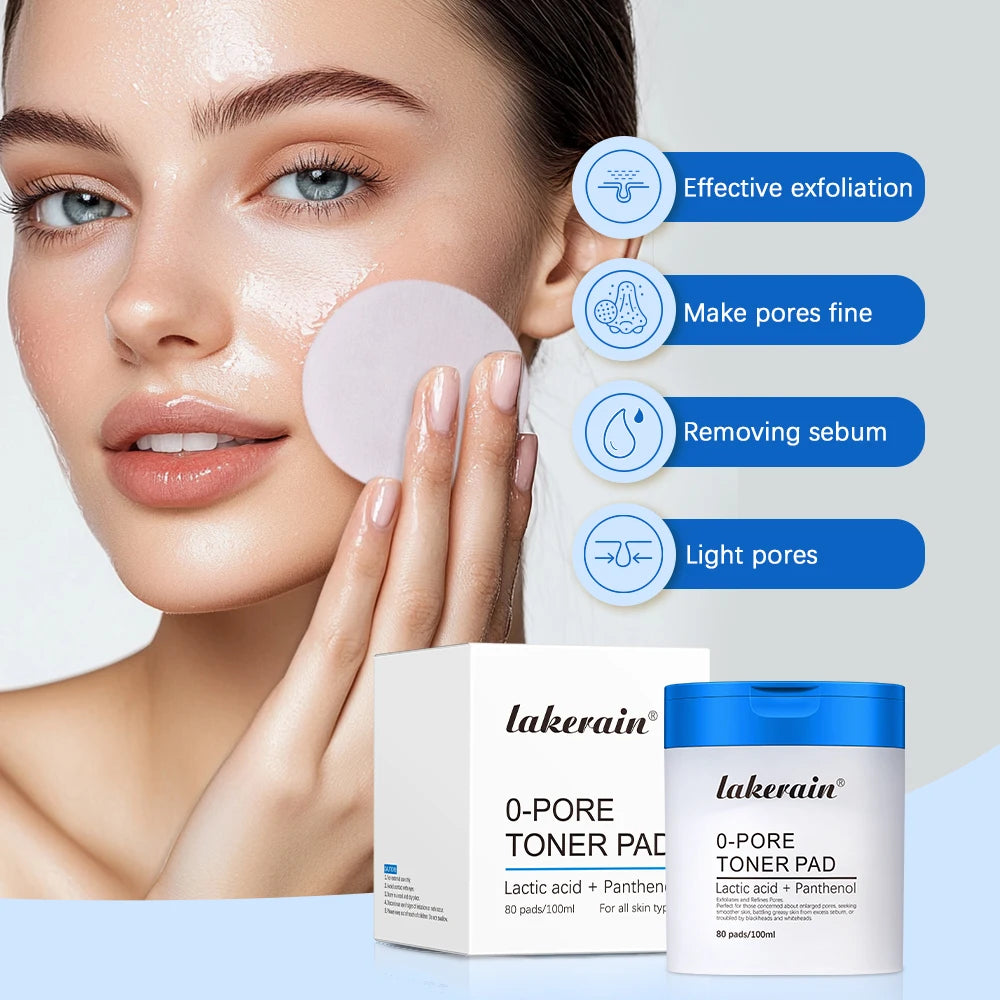 Zero Pore Toner Pads Control Oil Reduce Sebum Exfoliate Deep Clean Refines Pores Antioxidant Skincare Treatment skincare korean Peaceful Pleasures Health and Wellness
