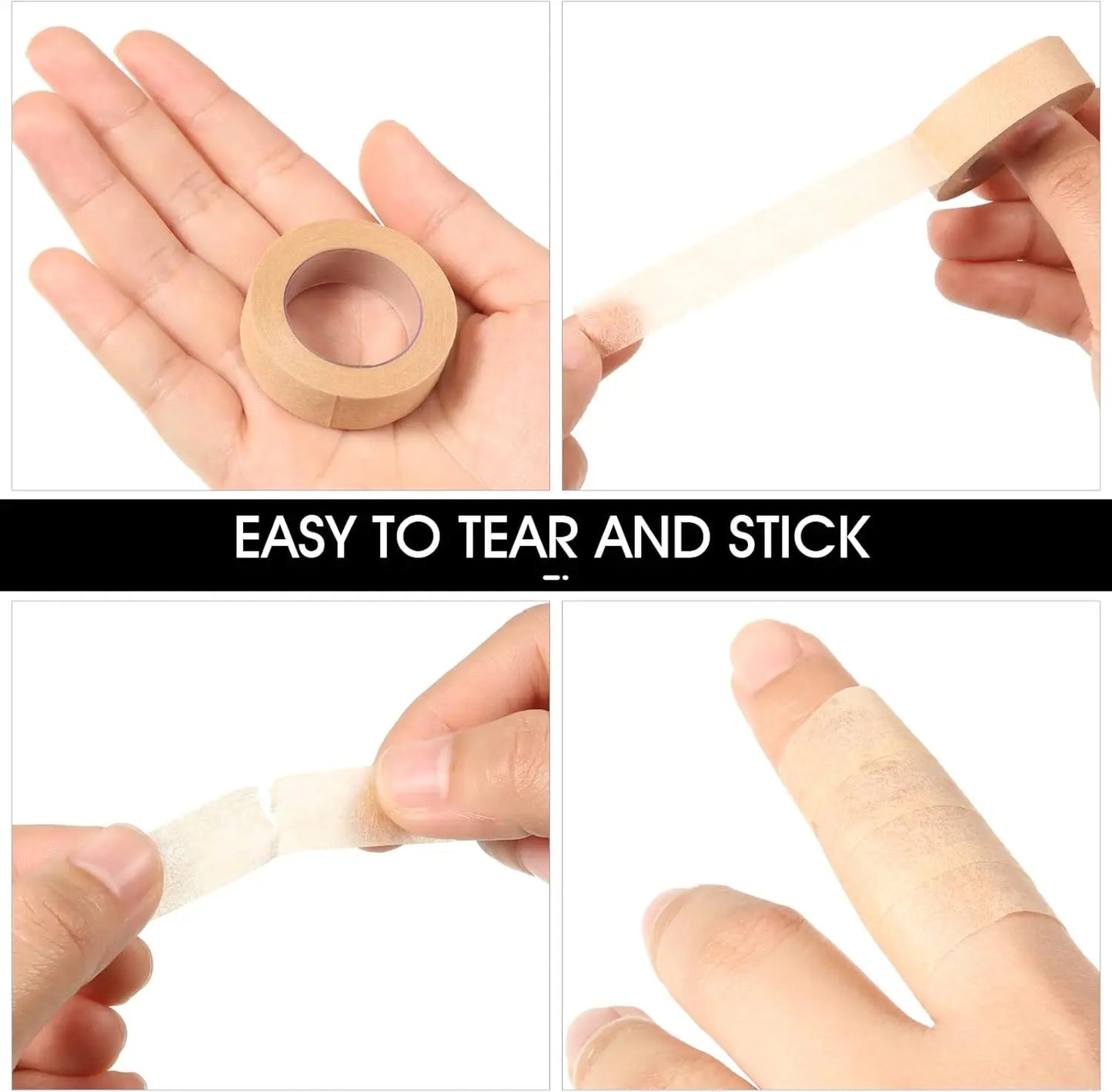 2 Rolls Nose Tape for Rhinoplasty Shaping Nose Bandage Micropore Thinoplasty Tape Hypoallergenic Medical Paper Tape Peaceful Pleasures Health and Wellness