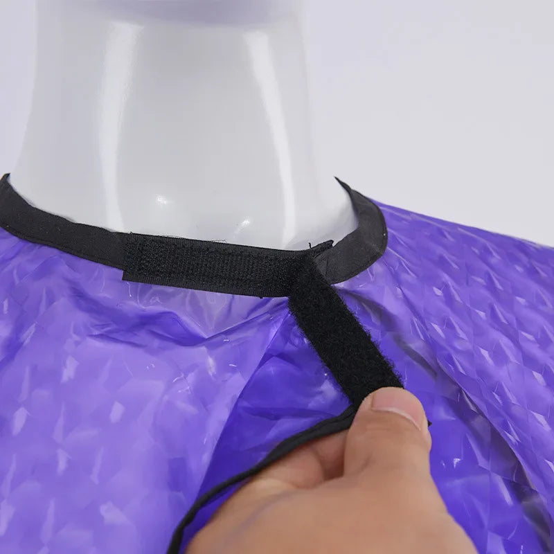 Waterproof Hair Cutting & Dyeing Cape | Salon Haircut Shawl Hair Cutting Cape Peaceful Pleasures Health and Wellness