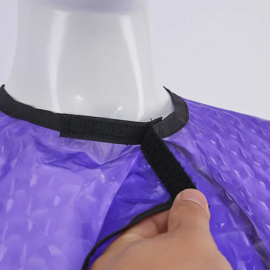 Waterproof Hair Cutting & Dyeing Cape | Salon Haircut Shawl Hair Cutting Cape Peaceful Pleasures Health and Wellness