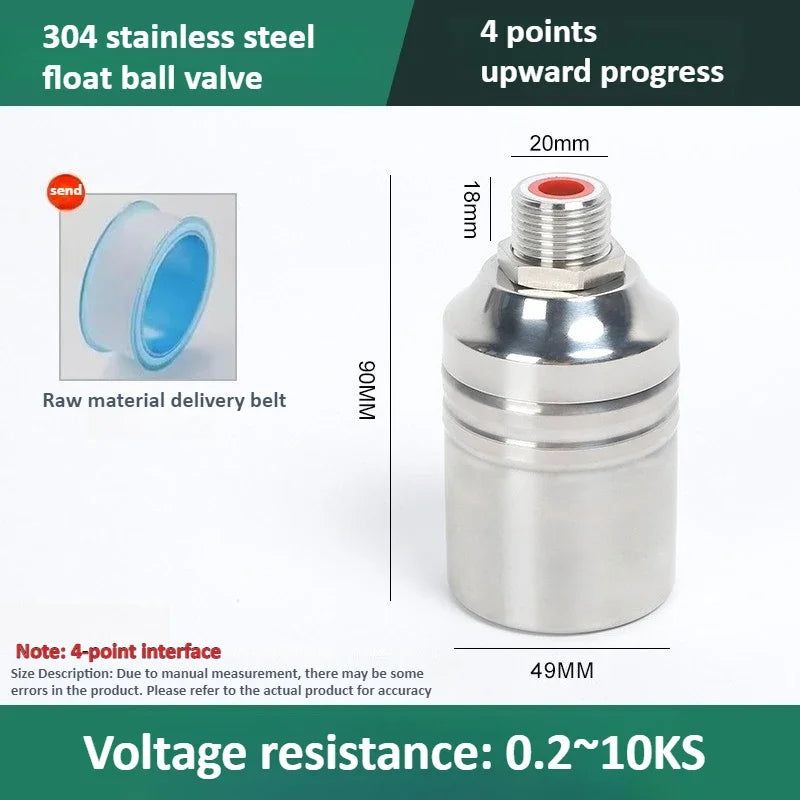 304 Stainless Steel Float Ball Valve – Auto Water Level Control